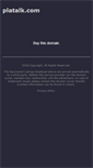 Mobile Screenshot of platalk.com